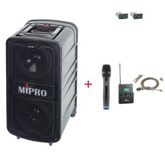 MIPRO MA-929 PLUS + ACT-32H + MU-55LS – ruční a klopová sada, tělová