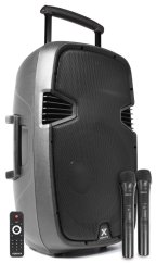 Vonyx SPJ-PA915 Přenosný zvukový systém ABS 15" 2 UHF/USB/MP3