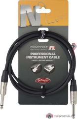 Stagg NGC1,5R, kabel JACK/JACK, 1,5 m