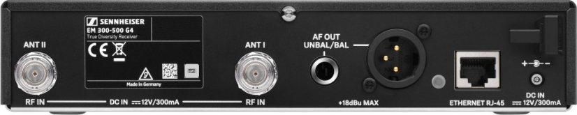 Sennheiser EW 300 G4-865-S bezdrátový mikrofon frekvence G