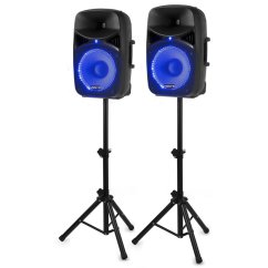 Vonyx VPS122A Plug & Play 800W Speaker SET With Stands