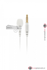 RODE Lavalier GO White - všesměrový klopový mikrofon bílý