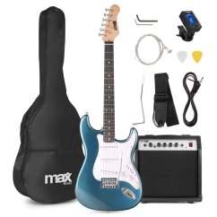 Max GigKit Electric guitar pack petrol