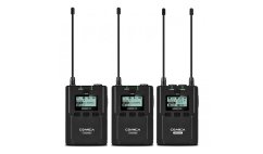 Comica CVM-WM200A dvoukanálový bezdrátový klopový mikrofon pro kamery (mikroport)