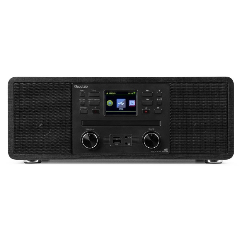Audizio Avola Digital music system CD/BT/DAB+/Internet black