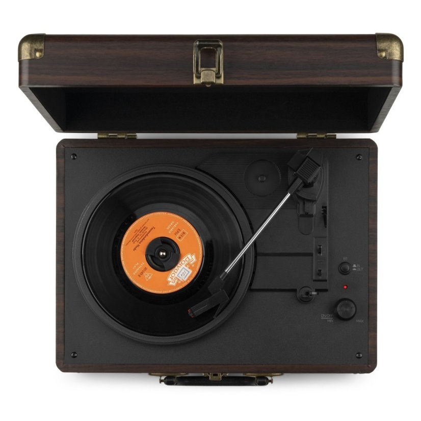 Audizio RP116DW Record player briefcase with BT In/Out