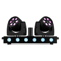 BeamZ Fuze Twin LED Wash moving head bar