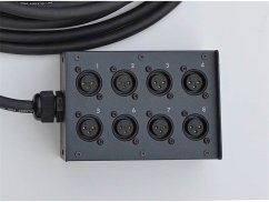 Multipárový kabel se stageboxem 8IN - 10m