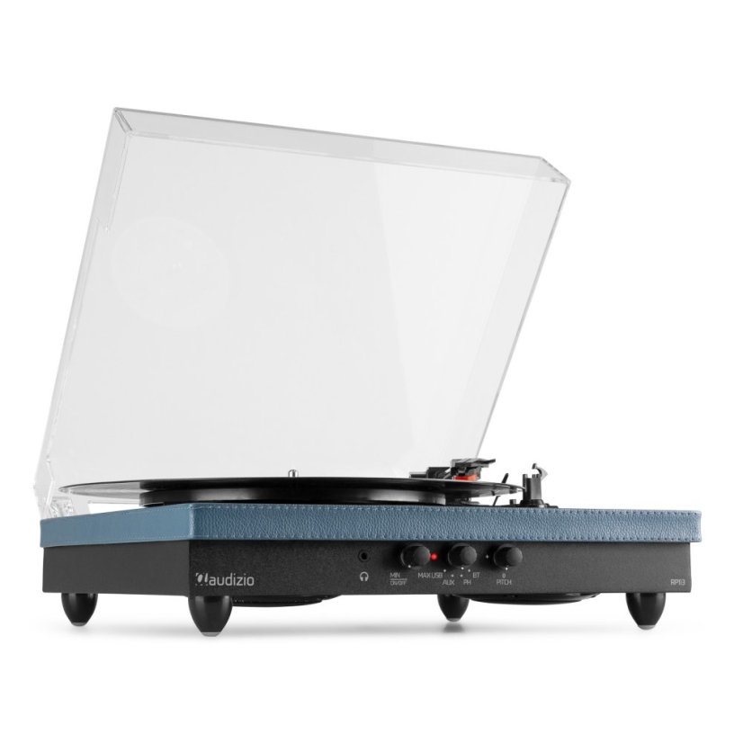 Audizio RP113D Gramofon s BT in/out, tmavě modrý
