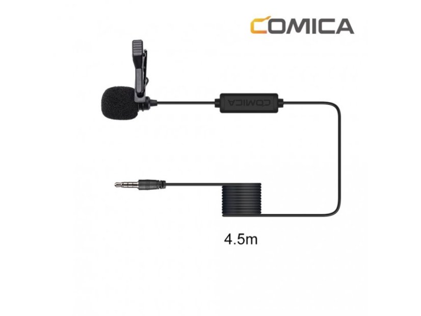 Comica Audio CVM-V01SP (4,5 metrů) klopový mikrofon na mobil