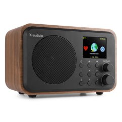 Audizio Vicenza internetové rádio s Wi-Fi, DAB+ a baterií, dřevo