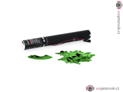 Tcm Fx elektronické dělo na konfety 40cm, metalické zelené konfety
