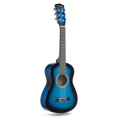 Max SoloArt Junior 1/4 Classic guitar pack blue