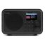 Audizio Vicenza internetové rádio s Wi-Fi, DAB+ a baterií, černé