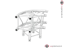 Alutruss Quadlock 6082C-30R 3-way T díl
