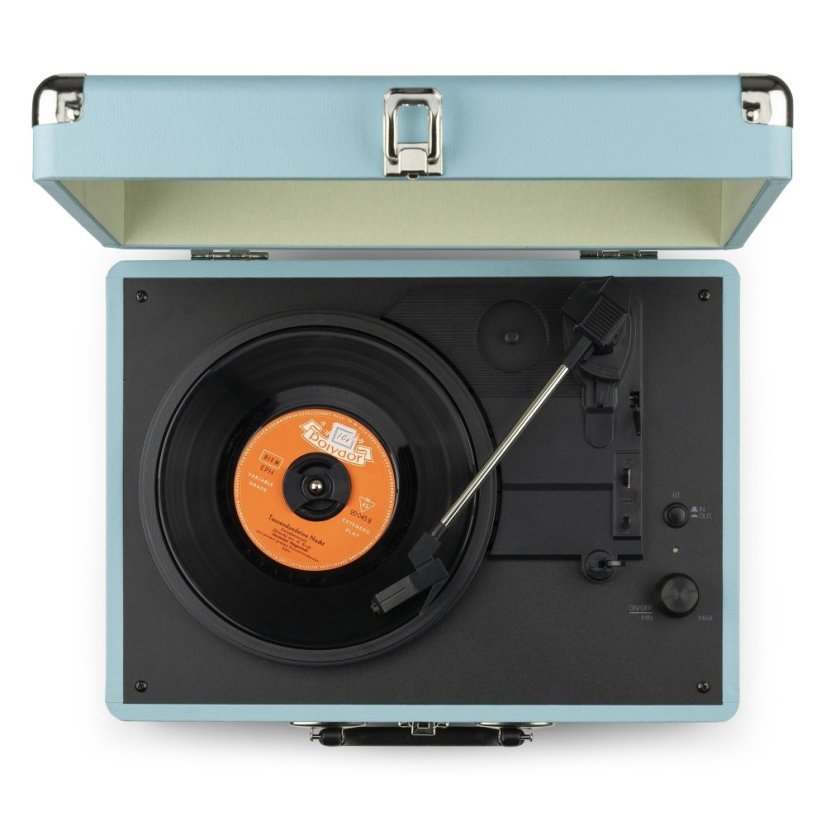 Audizio RP116BL Record player briefcase with BT In/Out