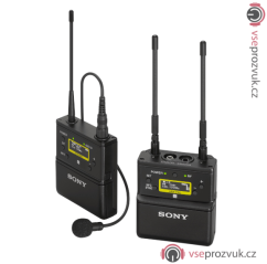 SONY UWP-D 21 (druhá generace) bezdrátové klopového mikrofonu pro kamery