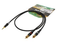 Sommer Cable HBP-3SC2-0090 - Jack 3,5 - 2x RCA samec - 0,9m