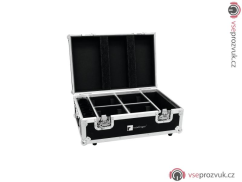 Roadinger transportní case pro 4x AKKU TL-3 Trusslight QuickDMX s dobíjením