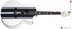 SCHECTER DJ Ashba Acoustic Satin White