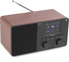 Audizio Rosta — stolní DAB+/FM rádio (Bluetooth, USB, barevný displej 2,8")
