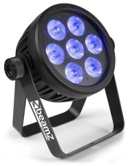BeamZ Professional BAC500 Aluminum LED PAR 7x14W HECL RGBA-UV-CW-WW, DMX, černý