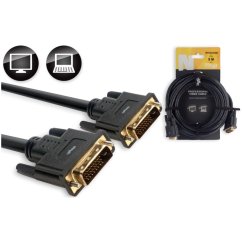 Stagg NVC5DVIDM, propojovací DVI-D kabel