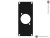 CAYMON CASY103/B - panel 1x otvor