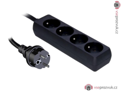 ProCab PSC204/1.5-F Prodlužovací kabel 4x zásuvka - 1.5m
