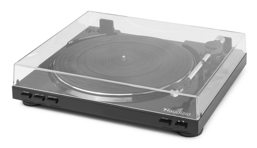 Audizio RP310 Poloautomatický gramofon s USB, černý
