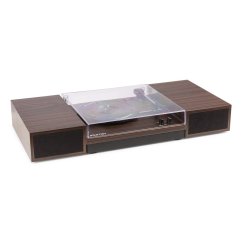 Fenton RP165D Gramofon s Bluetooth a reproduktory, tmavé dřevo