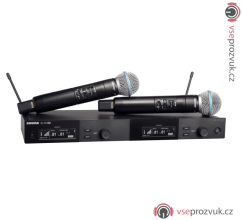 SHURE SLXD24DE/B58-G59 - Duální bezdrátový mikrofon Beta 58