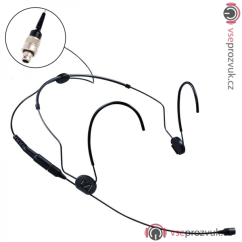 Sennheiser HSP 2 Lemo 3-pin - náhlavní mikrofon černý