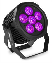 BeamZ Professional WBP612IP Aluminiový bateriový LED PAR 6-in-1 LEDs s krytím IP 65