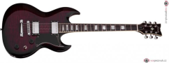 SCHECTER S-II Custom See-Thru Cherry Burst