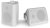 Power Dynamics BGO40 Speaker Set In/Outdoor 4" 100W White
