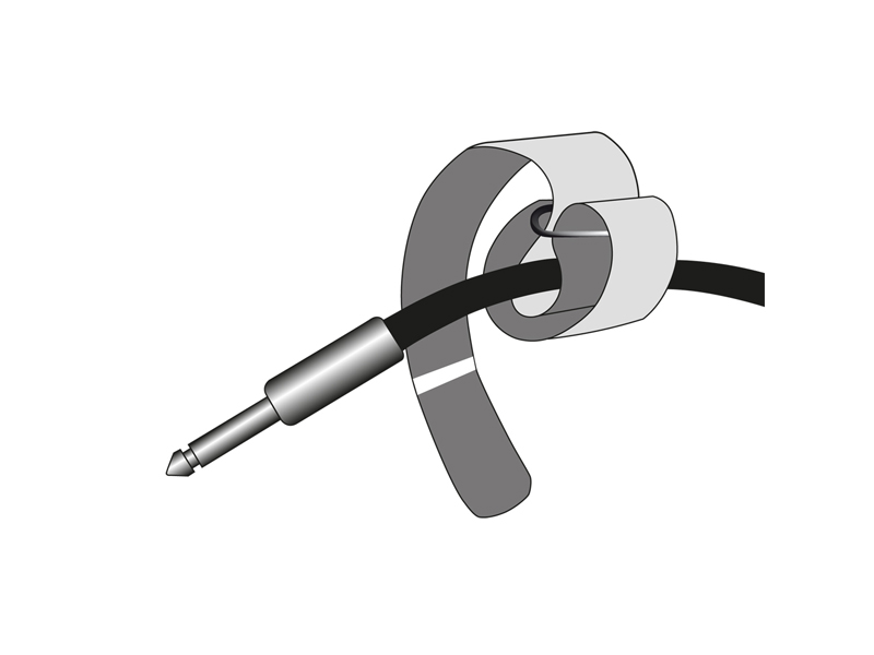 Adam Hall KLETT20-200-RED 10ks v balení