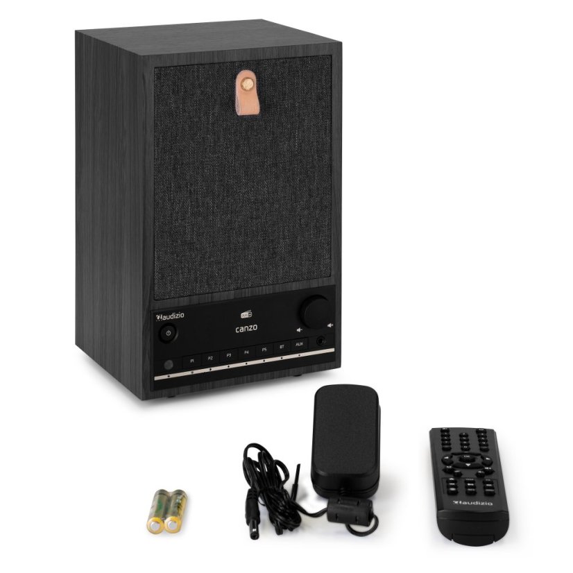 Audizio Canzo Internet radio s DAB+/FM, dark grey