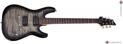 SCHECTER C-6 Plus Charcoal Burst