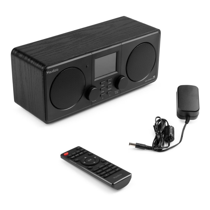 Audizio Foza Wi-Fi internet radio s DAB+, black
