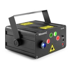 BeamZ Dahib Double RG Gobo Laser System with RGBW LEDs