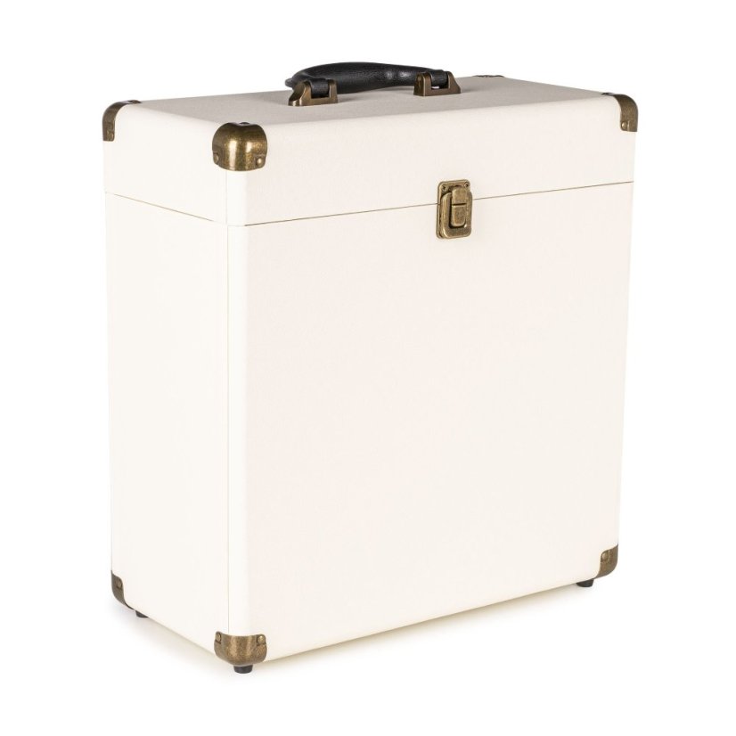 Audizio RC32 Vinyl record case creme