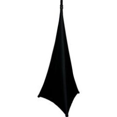 BeamZ LSS12B Kryt stojanu reproduktoru černý 120cm