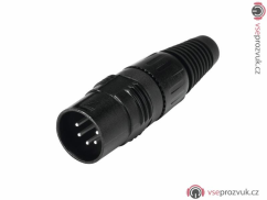 Hicon XLR plug 5pin HI-X5CM-B