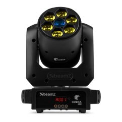 BeamZ Cobra 160 Spot 100W Moving Head with 6x 10W B-Eye