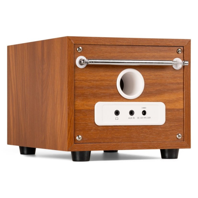 Audizio Vieste DAB+ Radio with subwoofer silver