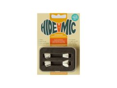 Hide-a-mic DPA Set 4 different holders in case, White