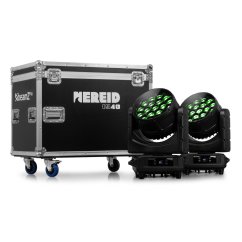 BeamZ Professional Nereid1940 Outdoor LED Moving Head Zoom 19x40W 2ks v přepravním kufru