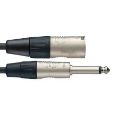 Stagg NAC1PXMR, kabel JACK/XLR,1m