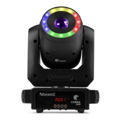 BeamZ Cobra 100R Spot 100W Moving Head with Ring